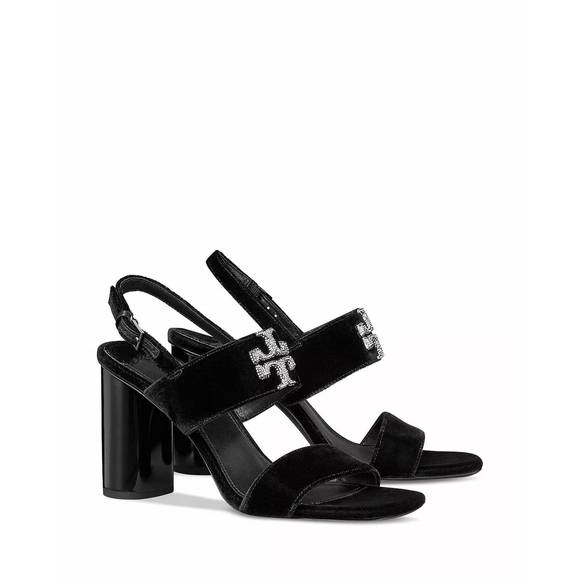 TORY BURCH Shoes - NEW TORY BURCH eleanor pave heel sandal in black
